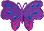 Butterfly embroidery design