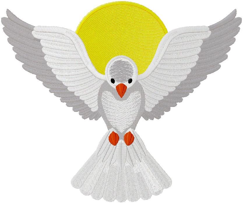 wonderful bird embroidery design
