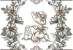 cute Girl embroidery design